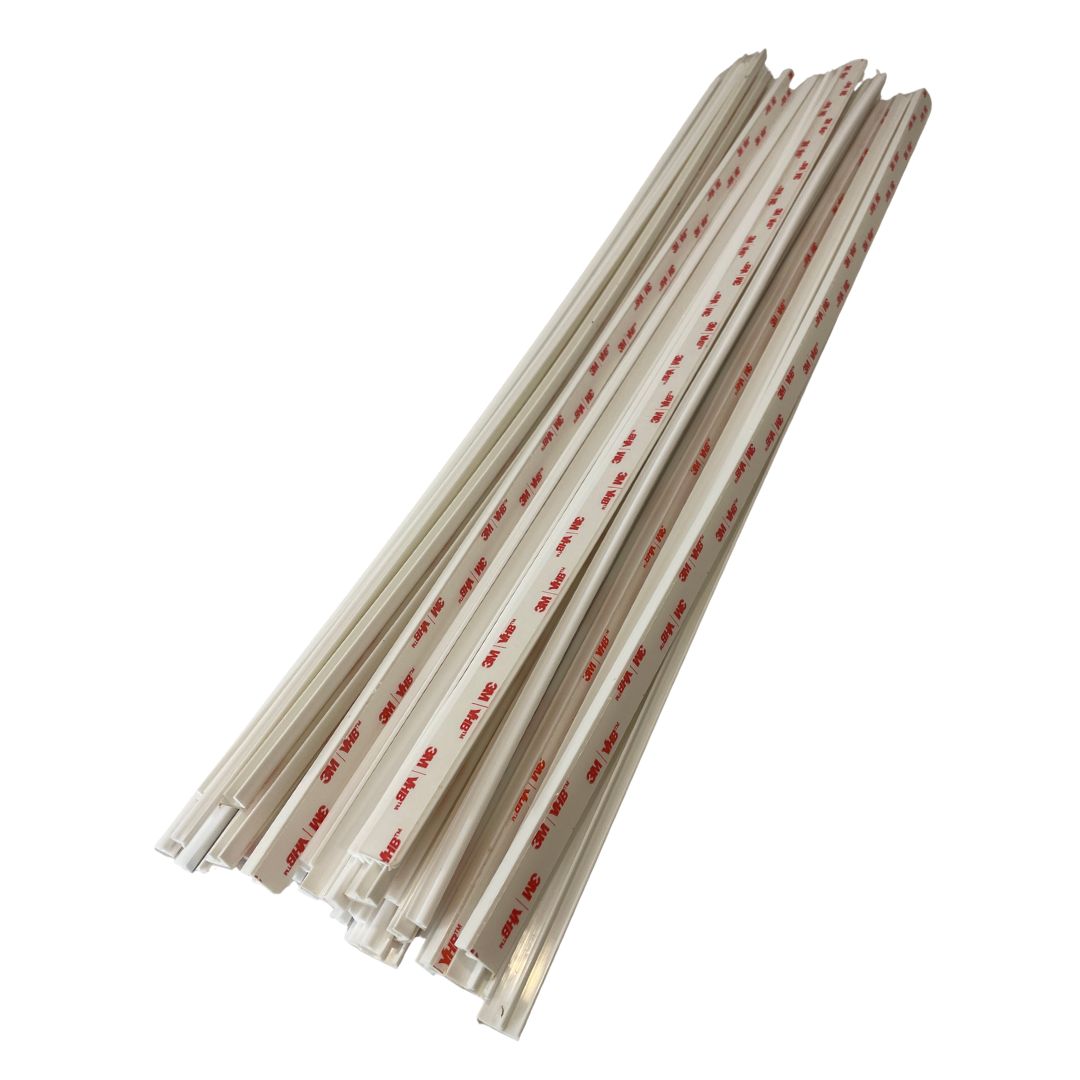 Outdoor Storm Window Framing Strips – 24″ Self-Adhesive Vinyl