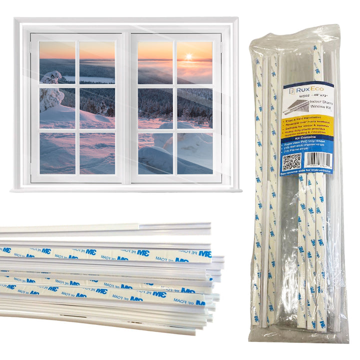 RuxEco Reusable Storm Window Kit
