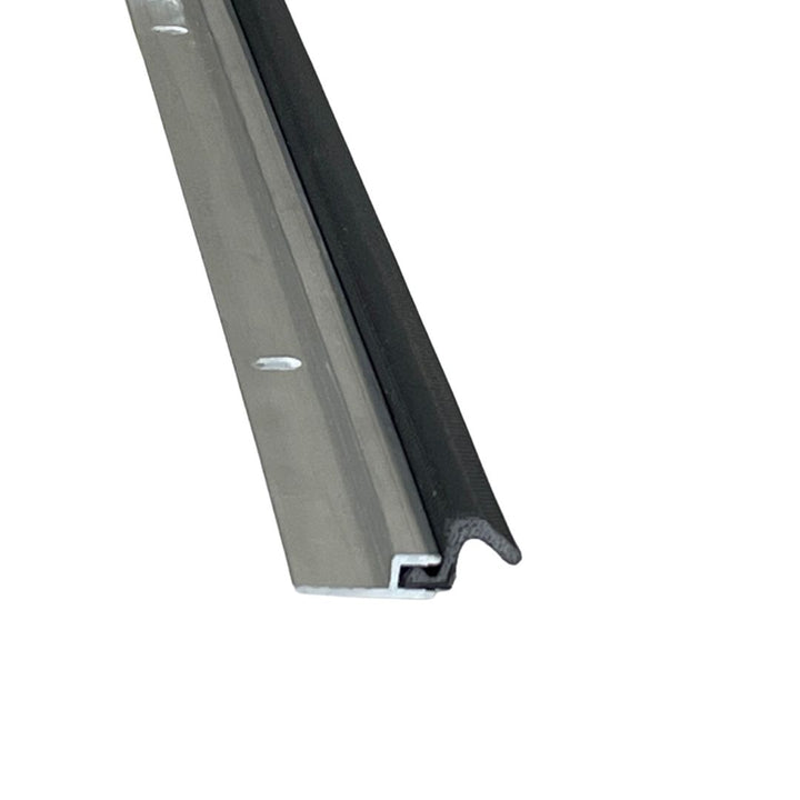door weatherstripping kit mill color with black foam