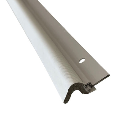 RuxEco Door Weatherstripping Kit. Screw on Aluminum with Foam Seal