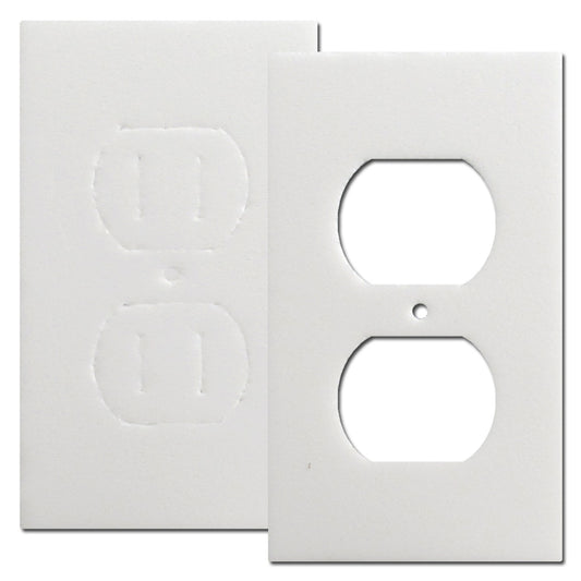 Foam Outlet Gaskets (Pack of 50)– Draft Seal for Electrical Outlets