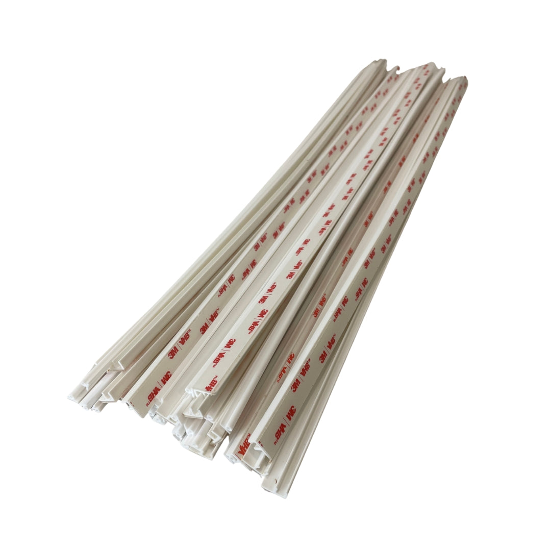 Outdoor Storm Window Framing Strips – 24″ Self-Adhesive Vinyl