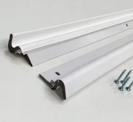 Door Weatherstrip Kit. Aluminum Carrier with Foam Insert