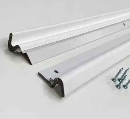 Door Weatherstrip Kit. Aluminum Carrier with Foam Insert